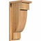 Ekena Millwork Alpine Rough Sawn Corbel w/Backplate, Western Red Cedar, 8"W x 10"D x 22"H COR08X10X22ALP01RWR - alternate 1